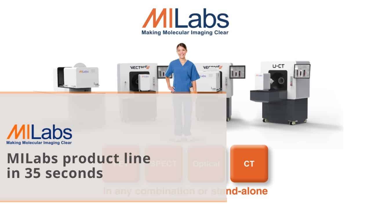 MILABS product line in 35 seconds