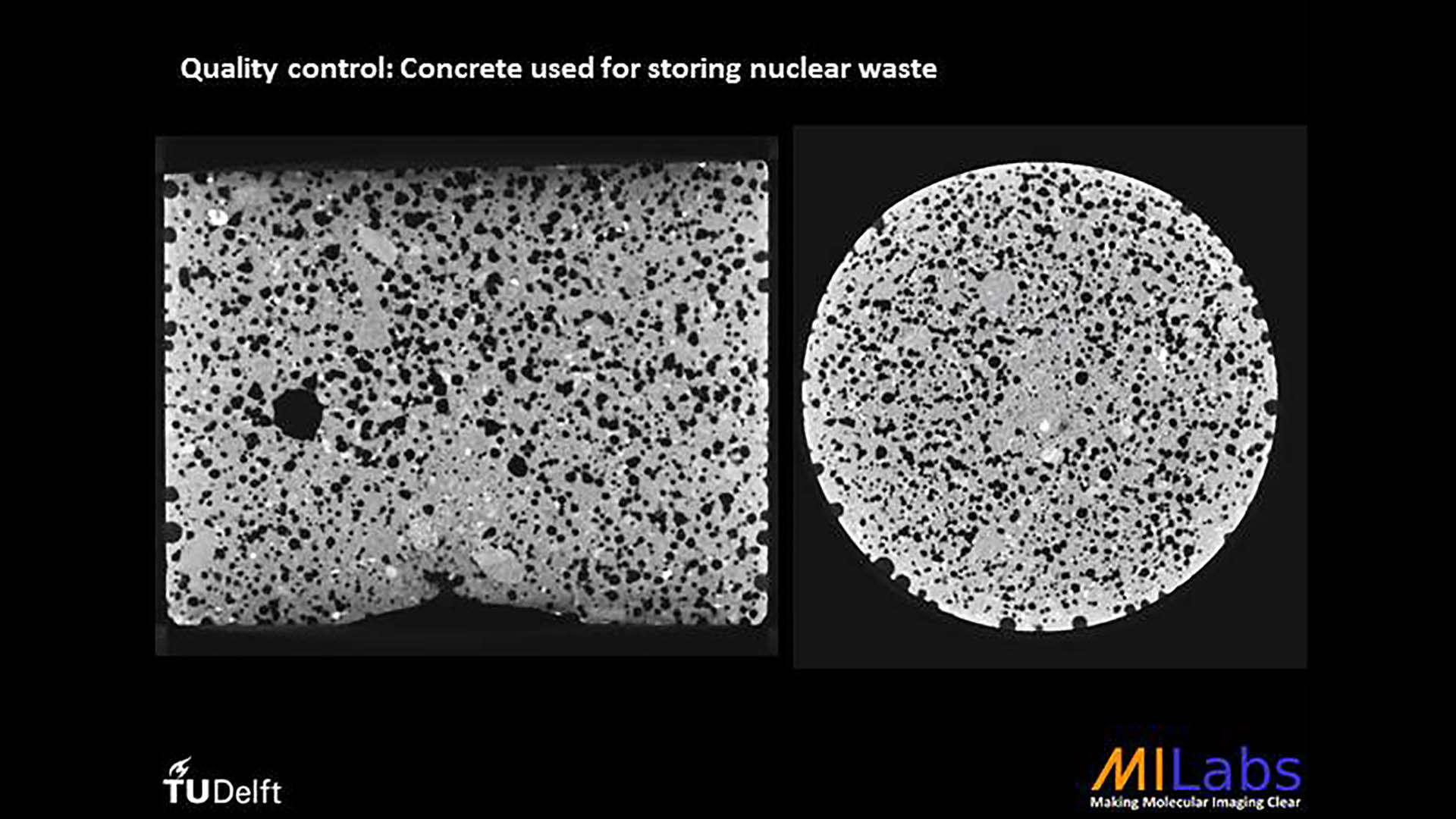 NDT microCT of concrete for quality control 